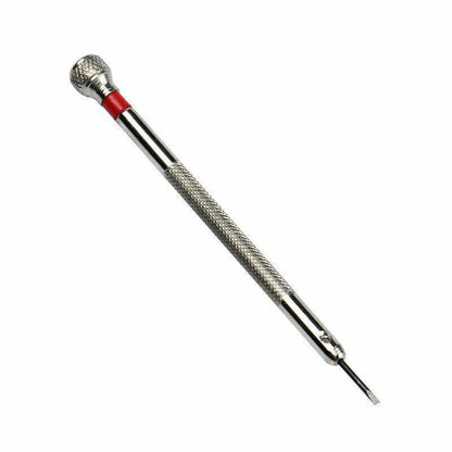 Schraubendreher-Set mit 9 Schlitzschraubendrehern mit flacher Klinge, Größe 0,6 mm – 2,0 mm 