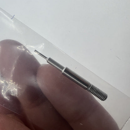 Bergeon 6767-BF stainless steel pointed end tip for precise spring bar tool replacement in watch repair.