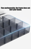 Plastic Container Box for Tools Case Screw Jewelry PartsTransparent Storage