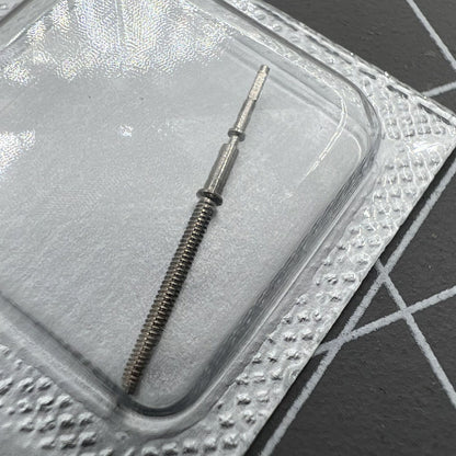 Watch winding stem for Swiss ETA 251.471 movement, ensuring precise fit and smooth operation.