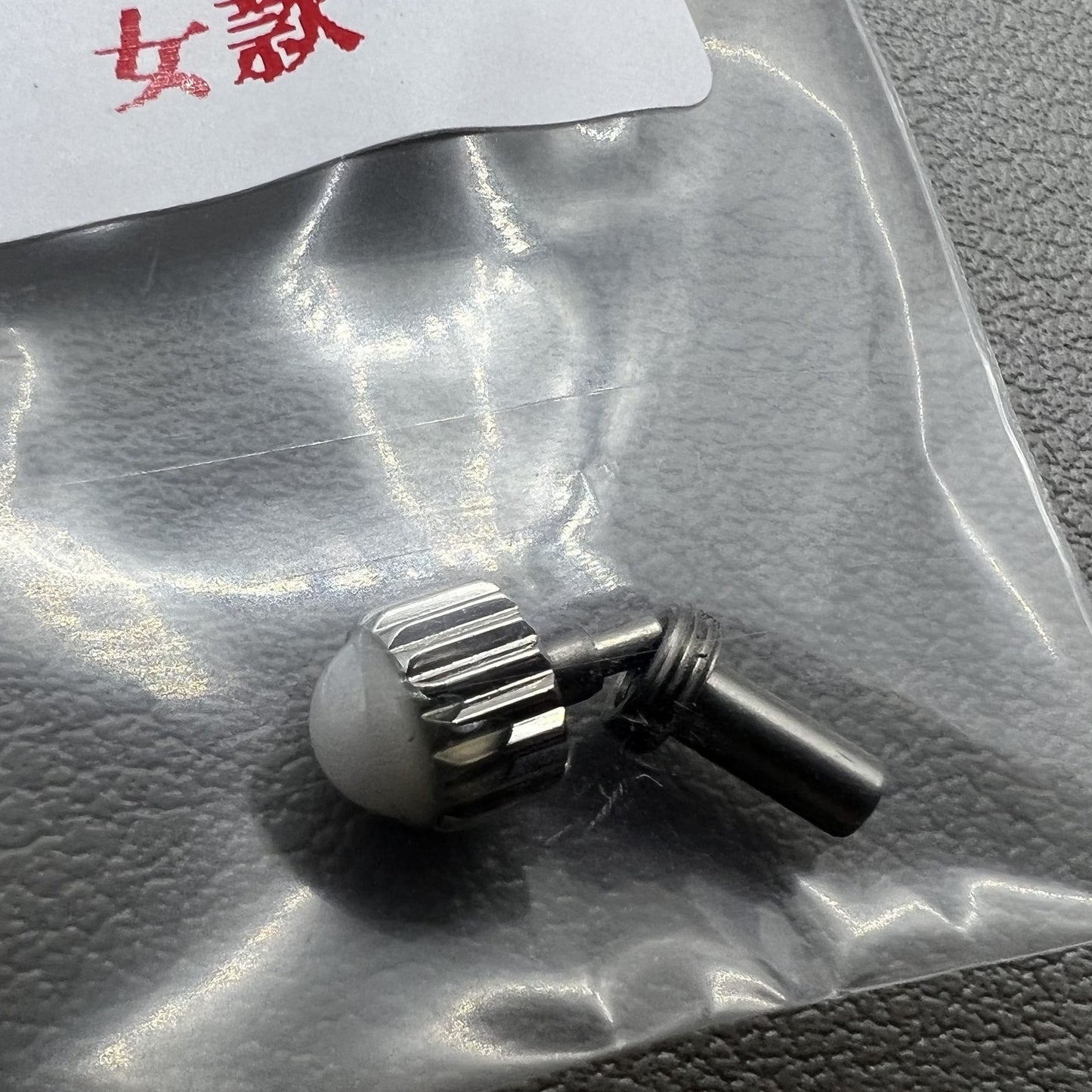 2 Sätze 5,5 mm weißer Keramikkronersatz Teil Generikum für J12 Lady Watch