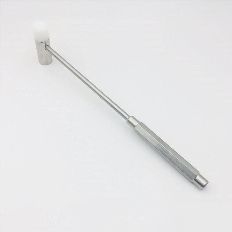 Marteau en acier, manche en acier, outil de réparation de maillons de bracelet de montre, 2 têtes