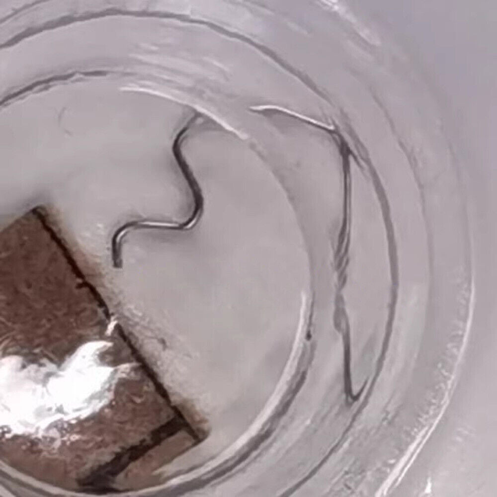 Replacement U-shaped spring for 1555 mechanical watch movement, compatible watch repair part.