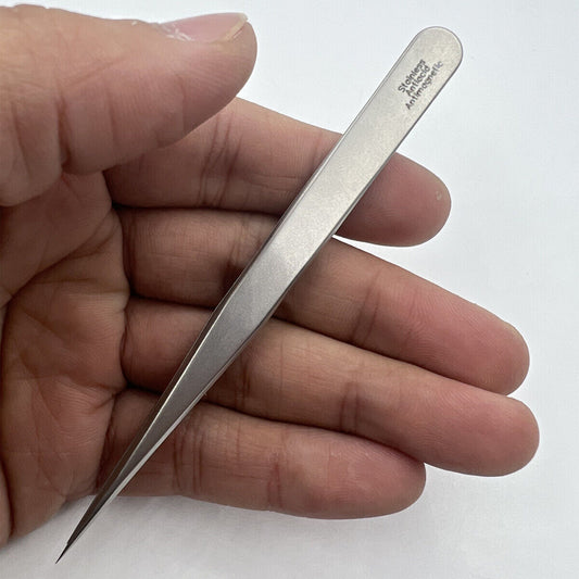 Bergeon 7026-3C anti-magnetic stainless steel tweezers for precise watch accessory handling