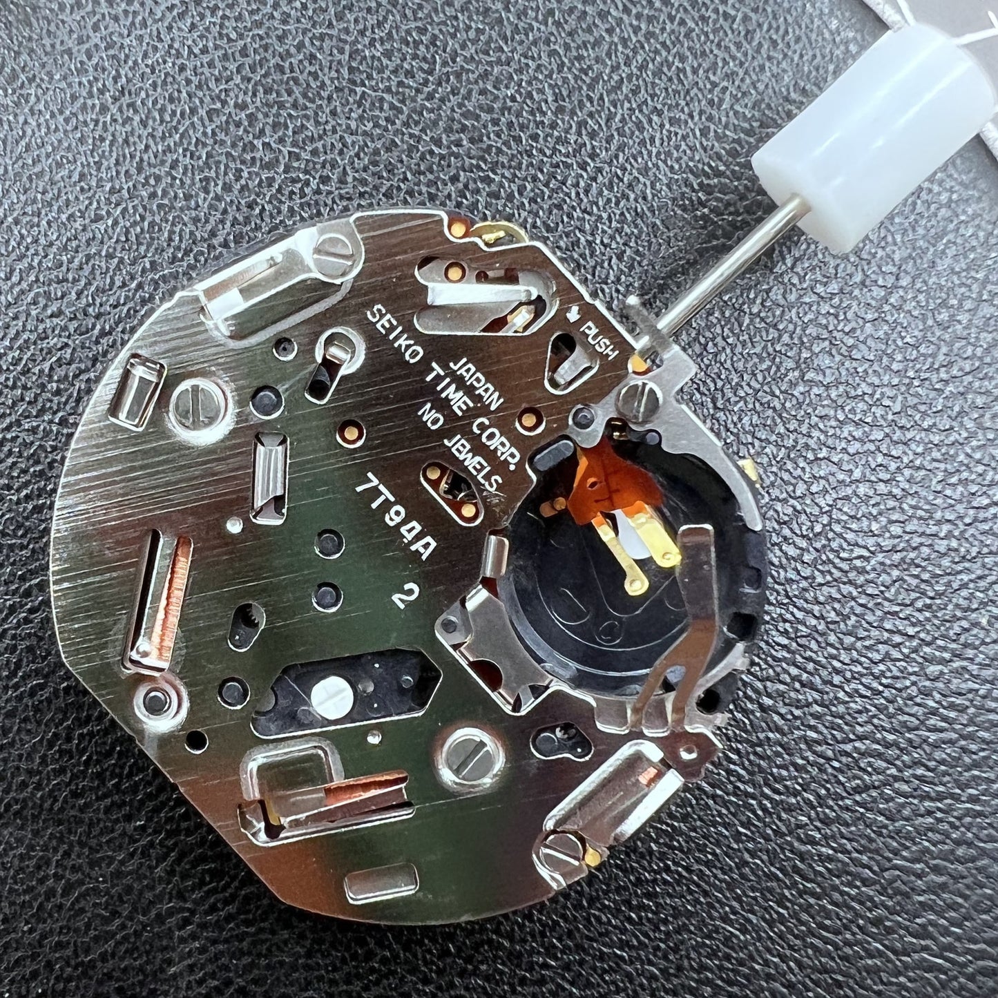 Seiko 7T94A quartz movement from Japan, precise and durable watch accessory for timekeeping.