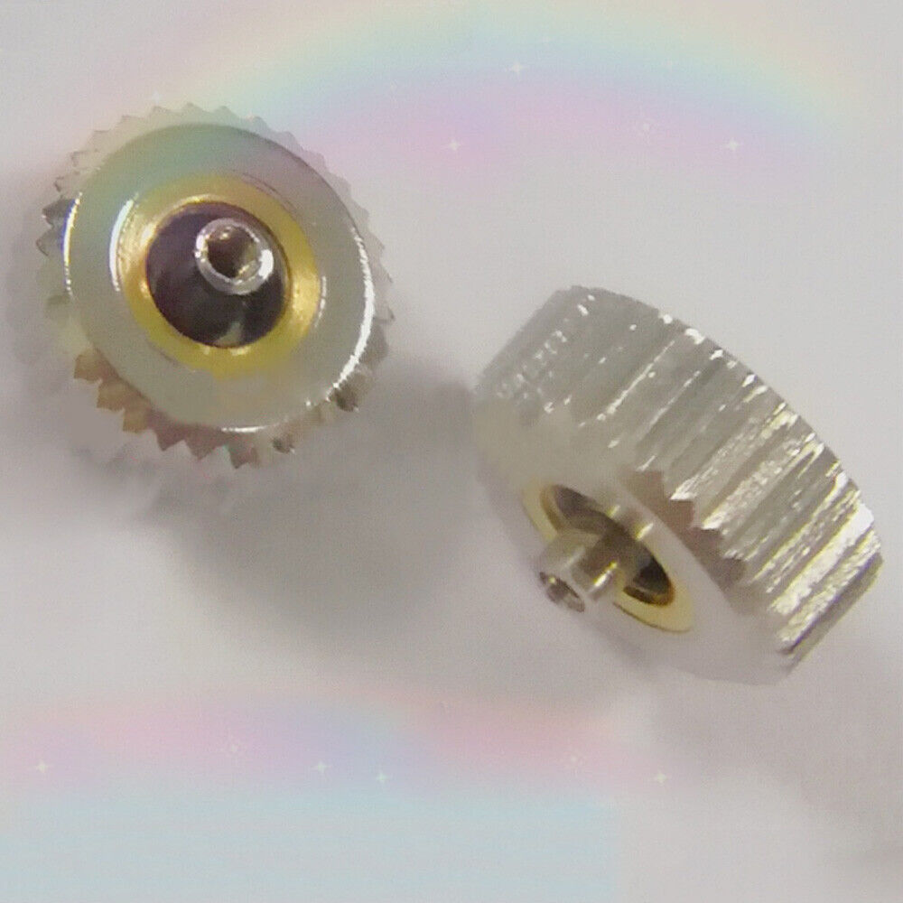 1. Set of 24 European watch crowns for Lorenz, Omega, and Philip watch models.  