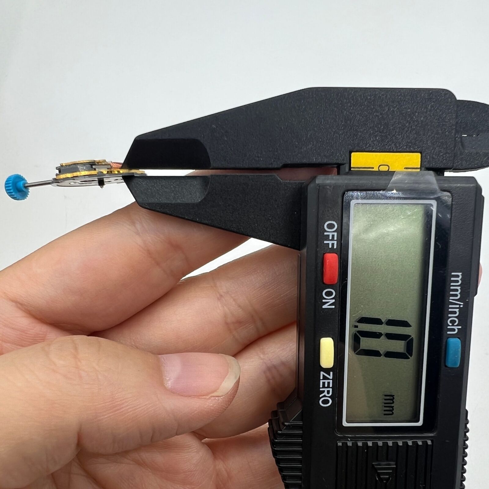 Miyota 6L12 quartz watch movement with date display at 3 o'clock, Japan made, reliable accessory for watch repair.