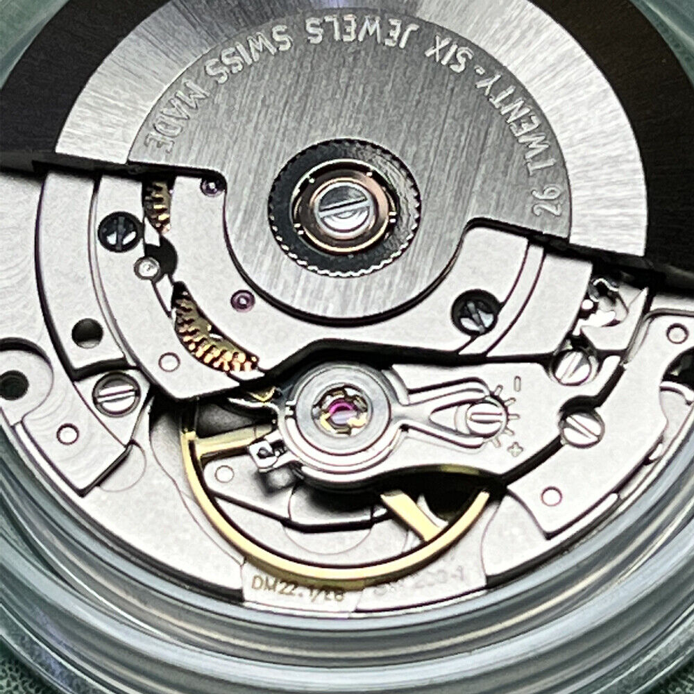 Sellita SW200-1 automatic mechanical watch movement, precise ETA 2824-2 compatible replacement for watch repairs.