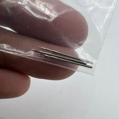 Replacement winding stem for Miyota JS00 JS20 watch movements, compatible with various watch models.