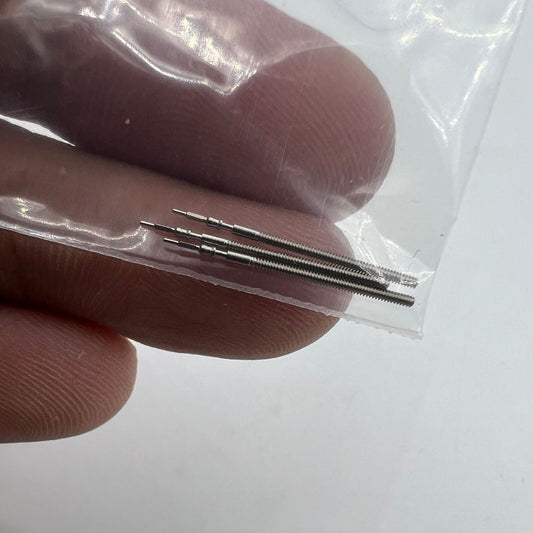 Replacement winding stem for Miyota JS00 JS20 watch movements, compatible with various watch models.