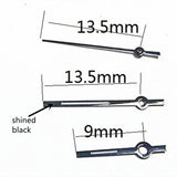 13.5mm Shined Black Trim Lume Watch Hands for Miyota 2315 2035 2036 2115 2305