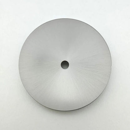 28.5mm solid color watch dial, metal fit for NH36 NH35 movement, sleek design.
