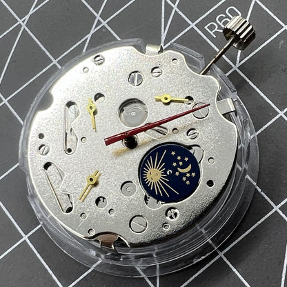 TY2876 T16 watch accessories with automatic mechanical movement and small second subdials at 3, 6, 9, and 12 o?clock by TY Brand.