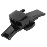 Black Watch Strap Buckle Watch Clasp Stainless Steel Double Push Button