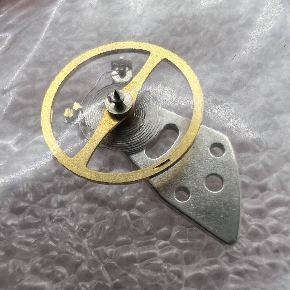 Genuine Japan Made Complete Balance Wheel with Splint for Miyota 8N24 movement by Miyota, precision watch part.