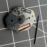 Miyota GL34 Japan Quartz Movement Japan Made 3 Hands Silver