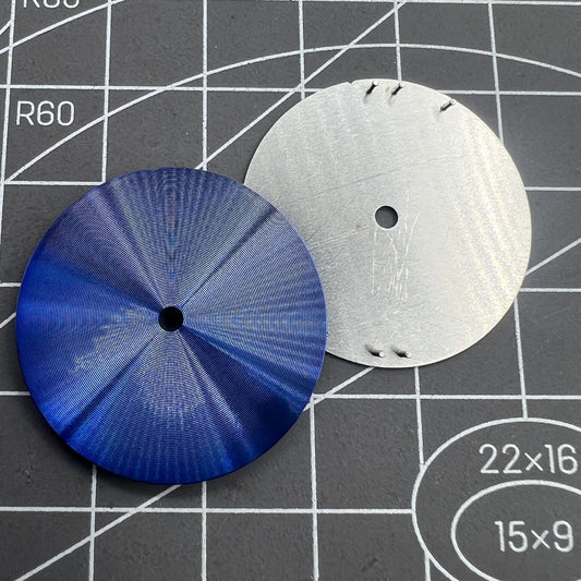 28.5mm BLUE No Printing Watch Dial for NH35 NH36 4R35 4R36 6R35 6R36 Movement