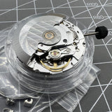 Seagull 2824 Automatic Date At 6 Mechanical Movement Black Disk Wheel