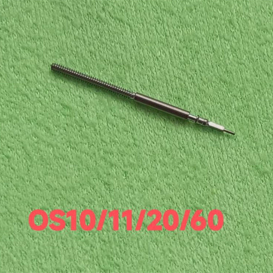Movement watch part showing winding stem compatible with OS10, OS11, OS20, and OS60 models for precise repairs.
