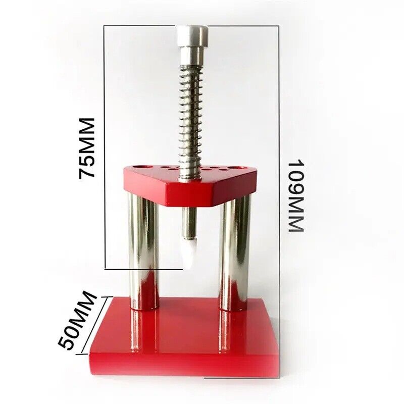 Portable watch hand remover presser, compact tool for precise and efficient watch hand adjustments.