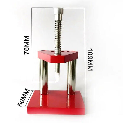 Portable watch hand remover presser, compact tool for precise and efficient watch hand adjustments.