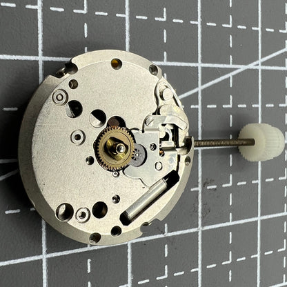Montre <tc>ETA</tc> 581.001 à mouvement à quartz, fabrication suisse, 2 aiguilles, pièce de montre 