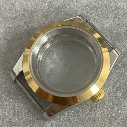Boîtier de montre transparent en verre saphir pour NH35/NH36/4R, 39 mm 