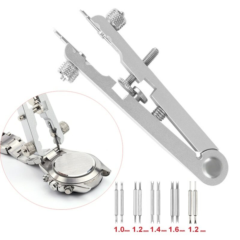 Spring Bar Bracelet Pliers remover tool BG 6825 for watch strap adjustments by BG brand.