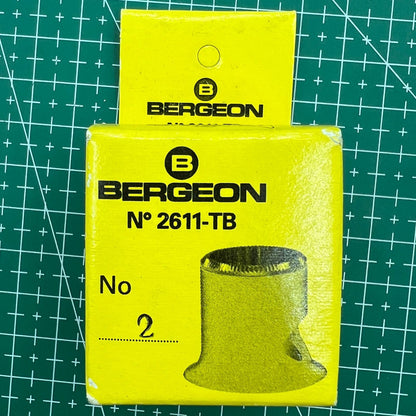 Swiss Bergeon 2611-TB-2 loupe 5x magnification for precise watch accessory inspection and repairs.