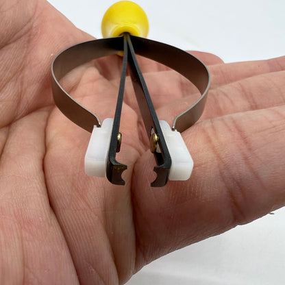 Bergeon 4344-9 Swiss Made crown remover tool for split stem watch repairs, precision-crafted accessory.