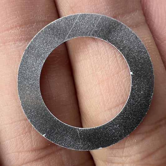 White date wheel overlay for ETA2824 2836 Miyota 8215/8200 watch movements, date positioned at 3 o'clock.