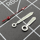 14mm Silver Trim Green Luminous Watch Hands Set for Miyota 2035 2115 2105 2305