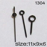 Black Set of Watch Hands for Miyota 2035 Movement 11mm/9mm/6mm Length NO.1304