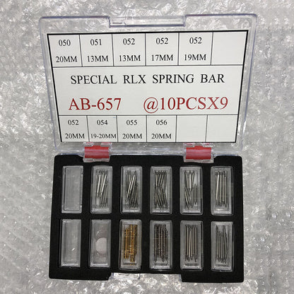 AB-657 Set of 90PCS Generic Special  Spring Bars