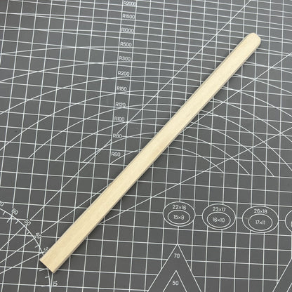 Swiss Horotec MSA26.420 white leather buff stick for watch strap care and cleaning maintenance
