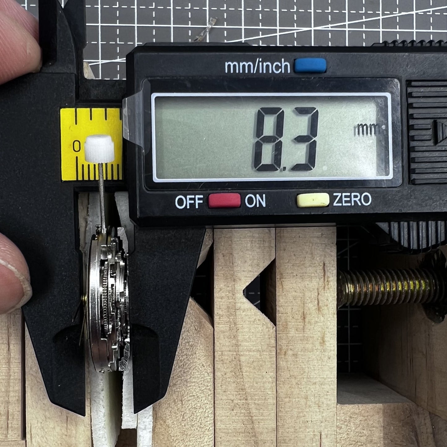 Automatisches mechanisches Uhrwerk Shanghai RK4D-2 Kleine Sekunde bei 9 Uhr