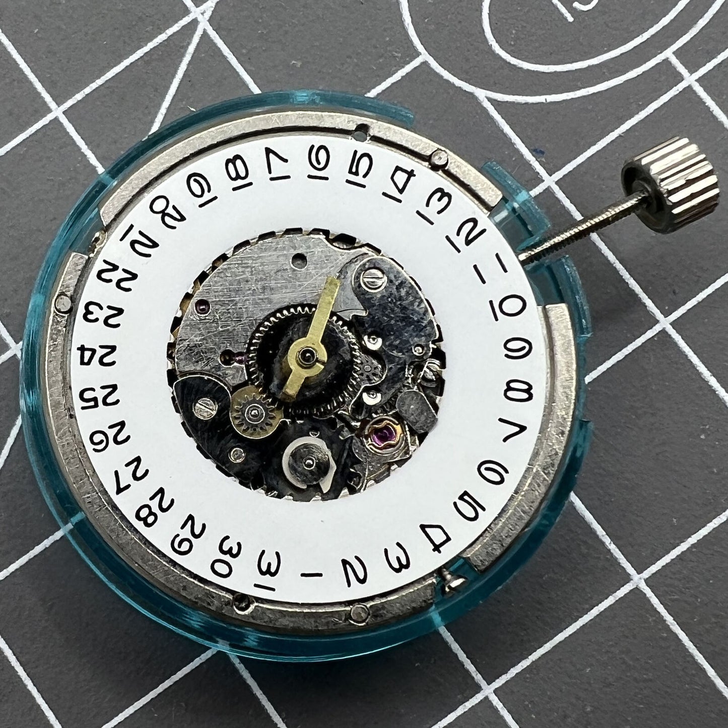 Tianjin Seagull ST6 watch with 2 hands, single calendar, automatic mechanical movement, men's accessory