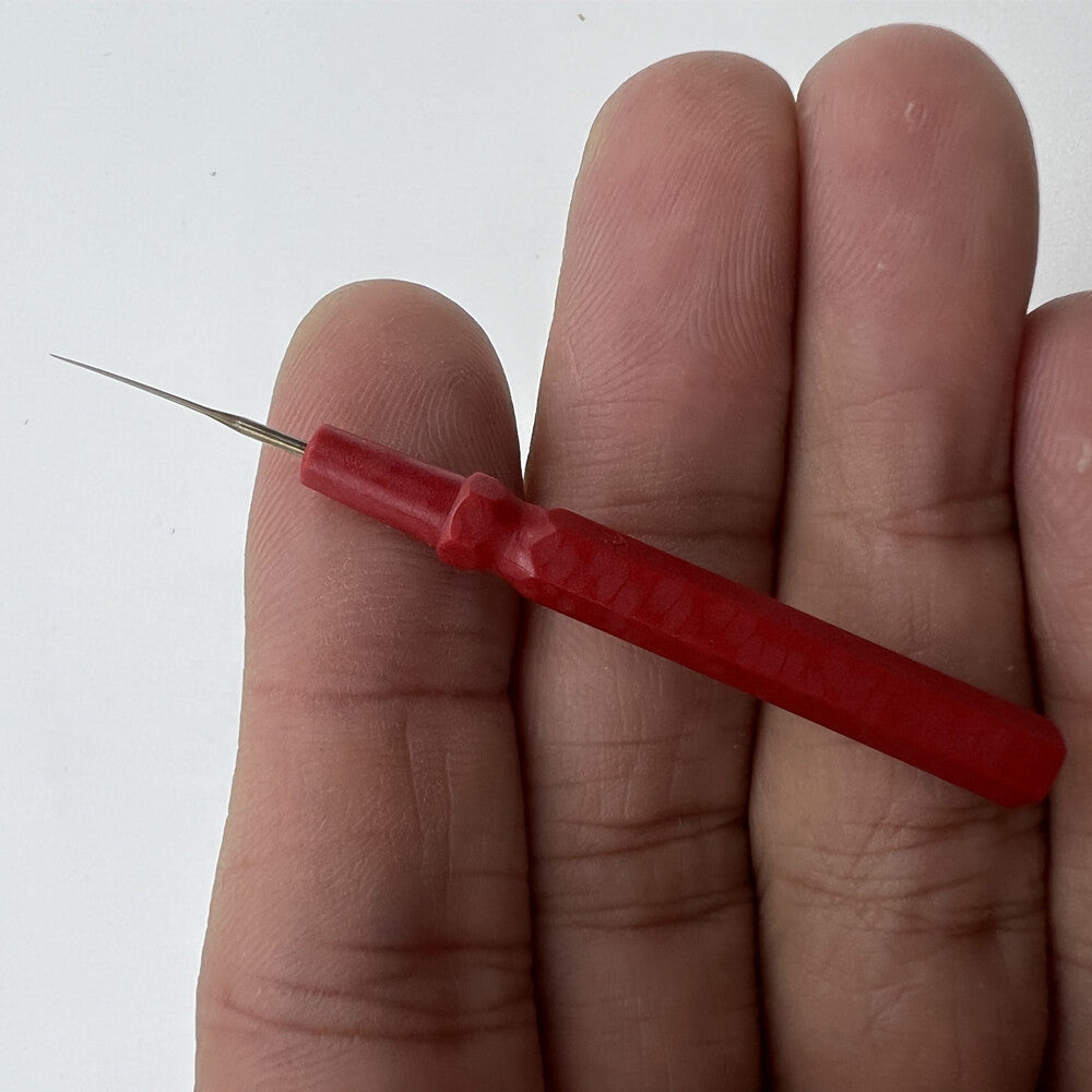 Bergeon 30102-A fine red watch dip oiler tool for precise oil application in watch repair