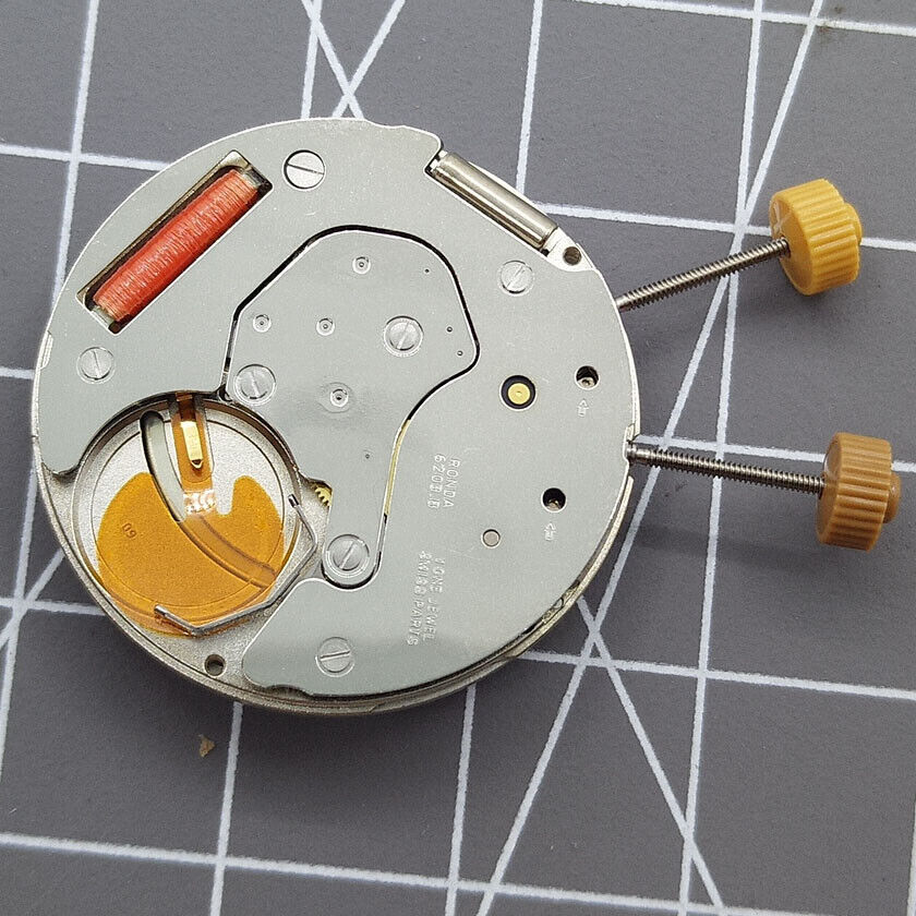 Swiss Ronda 6203B quartz watch movement for accurate timekeeping in watch accessories.