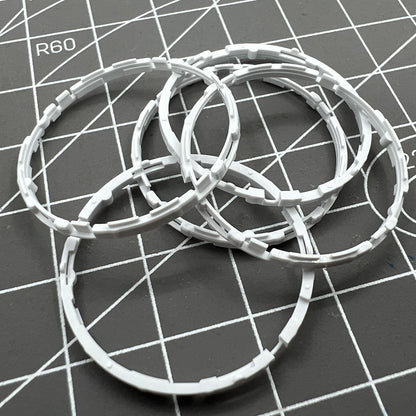 Watch case movement cushion mount spacer ring for Miyota 9015, compatible with various watch brands.