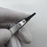Swiss Made Horotec MSA12.711 Tweezer Carbon Fibre Hard Tipped Broad Flat Tip