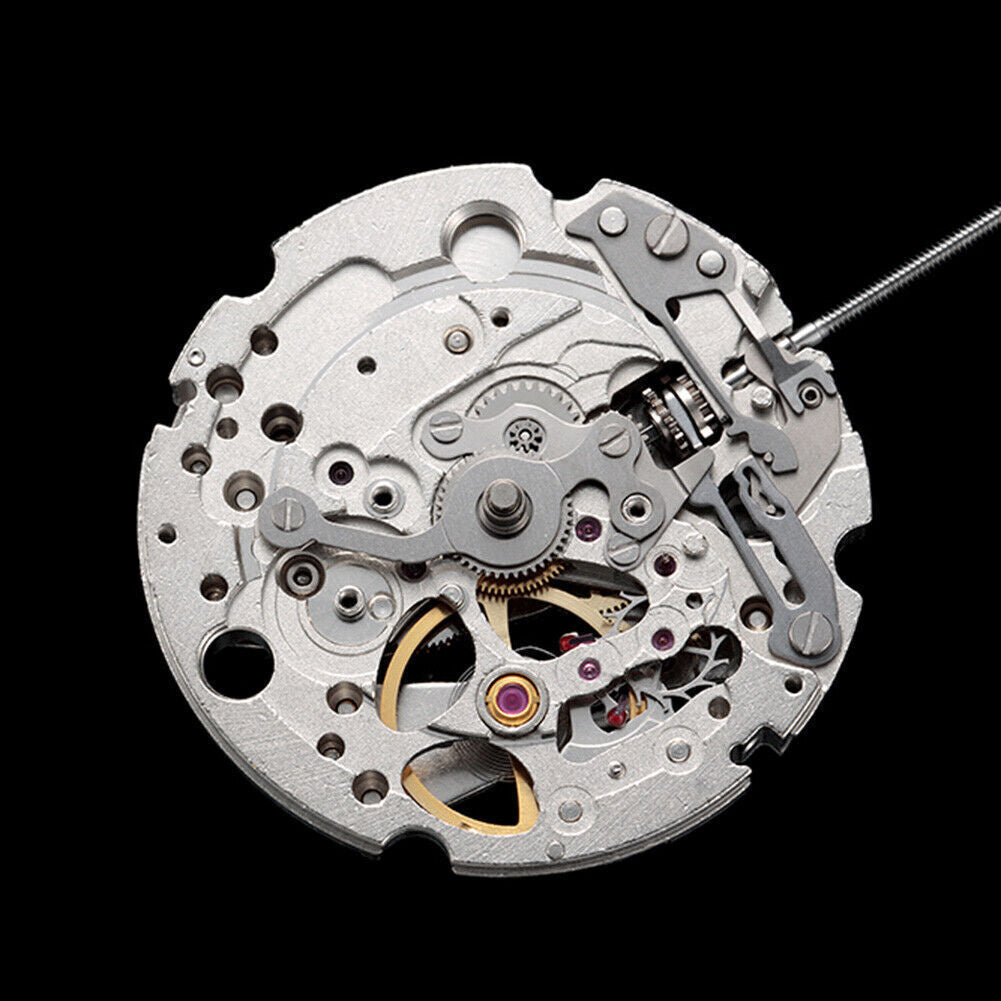 Miyota / Citizen 82S5 Silver Plated Japan Automatic Mechanical Movement