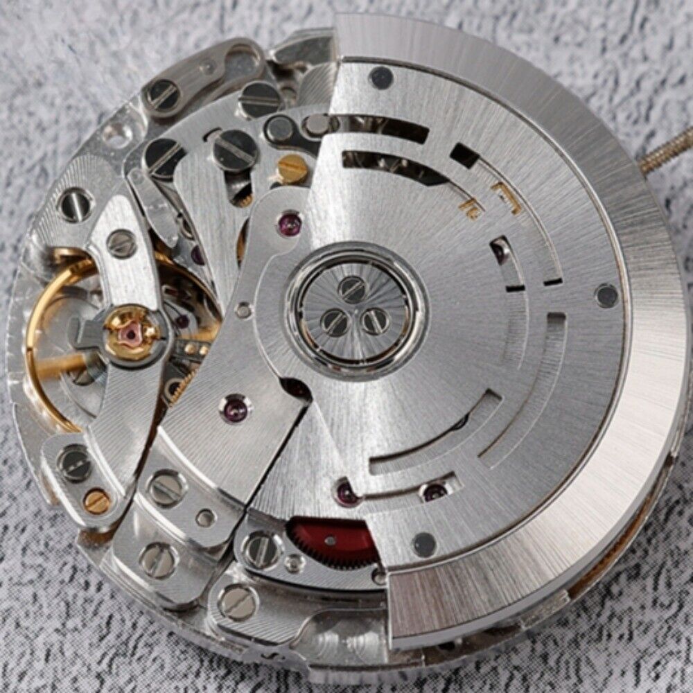 China Made 4130 automatic watch movement with multifunctional small second subdials at 3, 6, and 9 o'clock positions for precision timing.