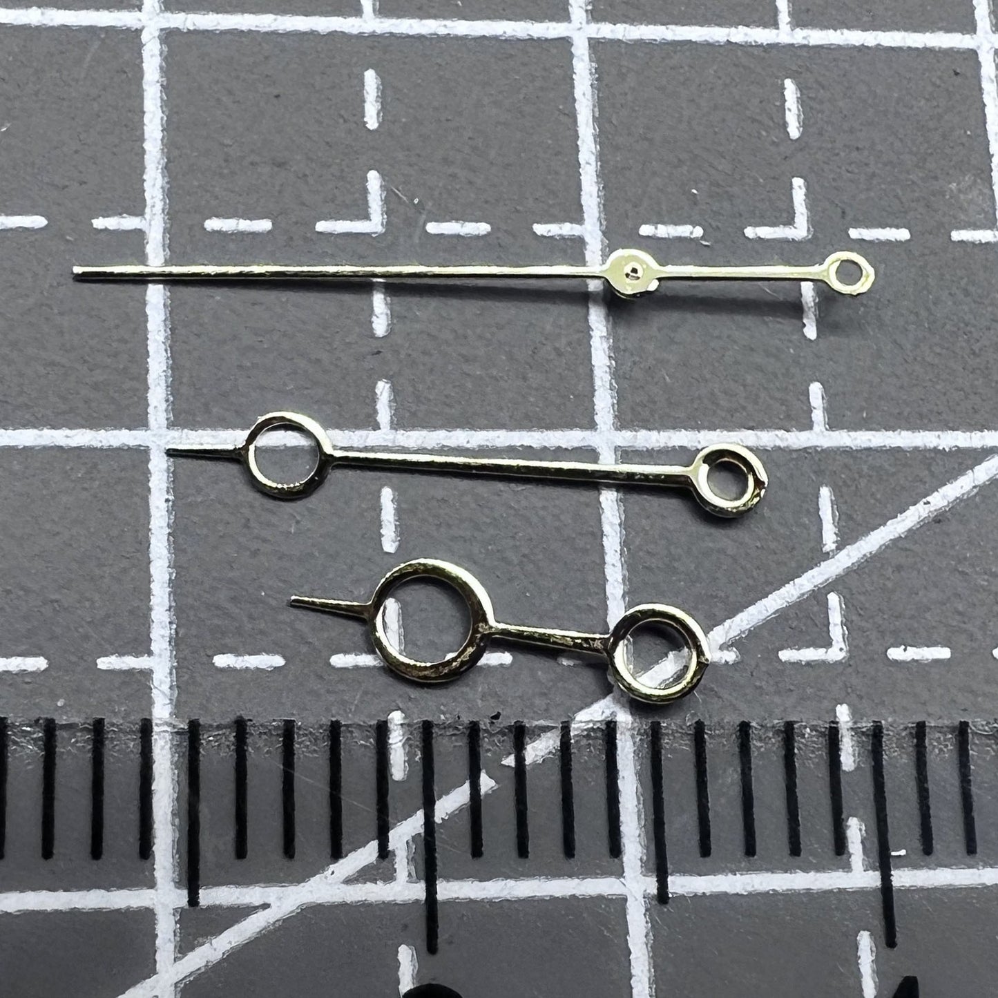 2 Sets/Pack Modified 12.5mm Circle Hollow No Lume Hands for NH35/36 NH38 NH72