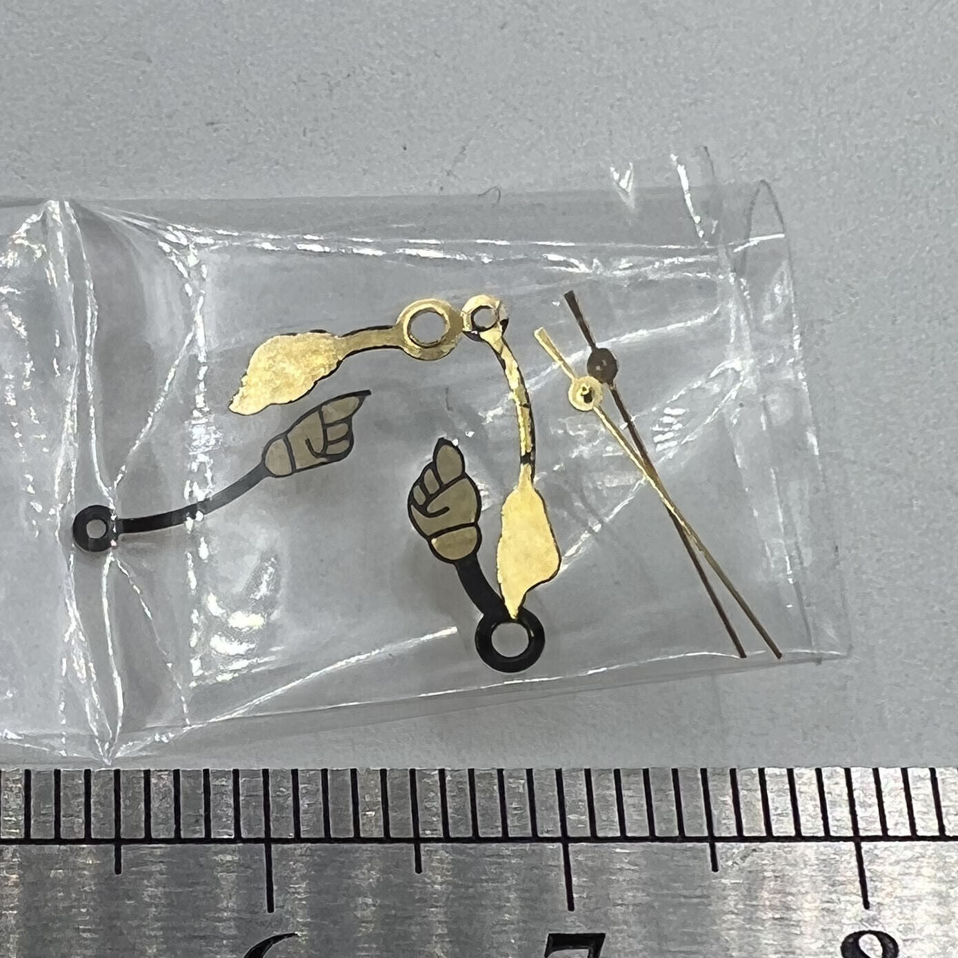 Set of 14mm, 12mm, 8mm Hello watch hands for Miyota 2035 movement, precise fit and style
