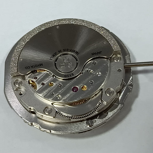 Montre à mouvement mécanique automatique Miyota 9110, fabriquée au Japon, avec date à 3 heures