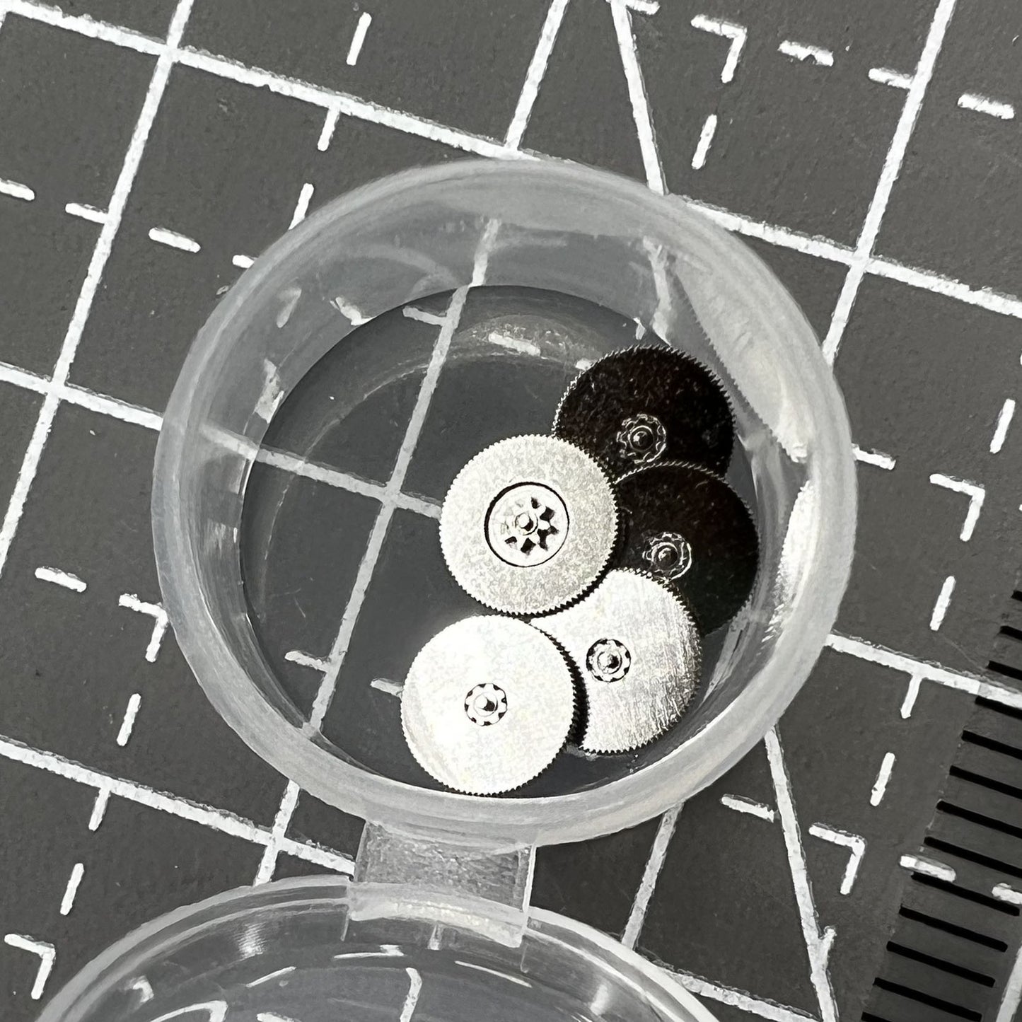 Automatischer Rücklaufstahl für 6309 Uhrwerk 3 Stück im Set Ersatzrad für Uhrenmechanismus