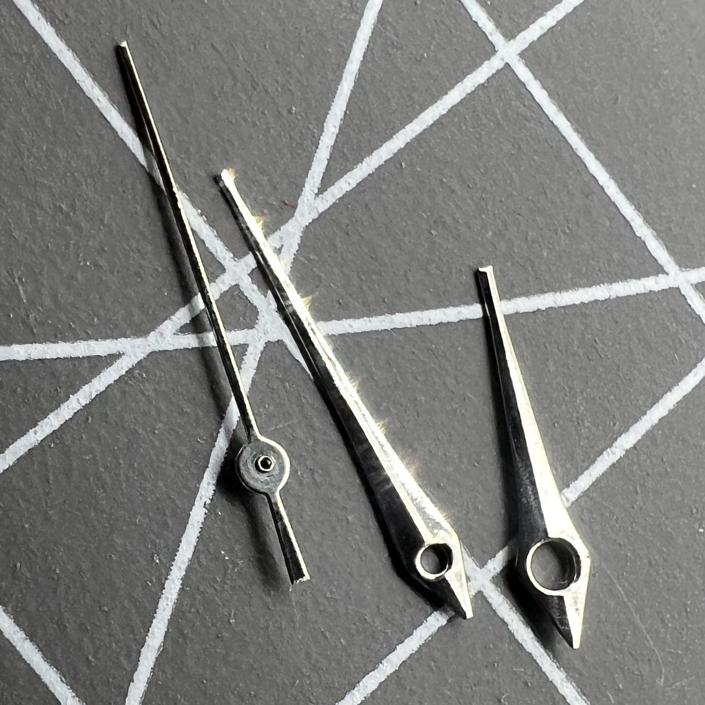 Aiguilles pointues argentées pour montres Miyota 2035, 2115, 2105, 2305 et 2315
