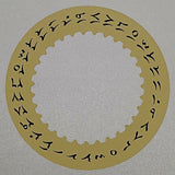 Vintage Arabic Font Golden Date Disk Wheel Date Wheel Generic for 3135 Movement