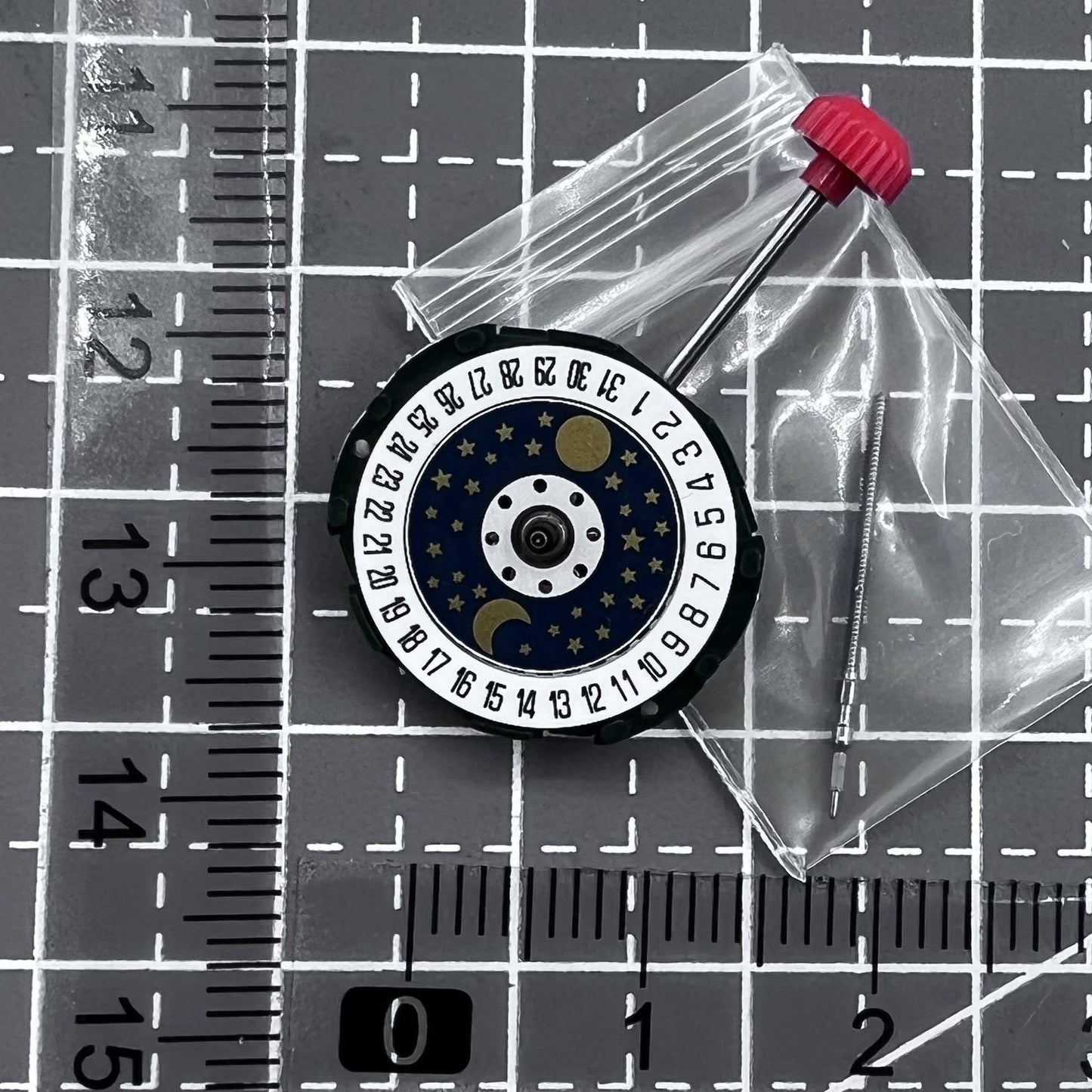 2 Stück Miyota 2005 Quarz Uhrwerk Japan Mondphase Doppelkalendar